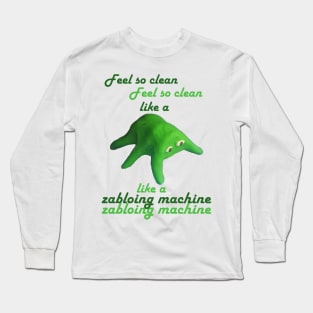 Zabloing Machine Long Sleeve T-Shirt